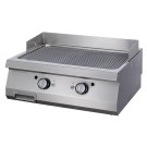 Maxima - Plaque de cuisson Premium - Rainurée en chrome - Double unité - Profondeur de 90 cm - Gaz