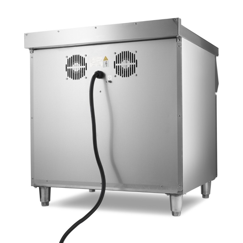 Maxima - Cuisinière - 4 feux - Induction - Profondeur de 70cm - avec support