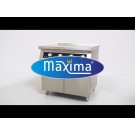 Maxima - Cuisinière - 4 feux - Induction - Profondeur de 70cm - avec support