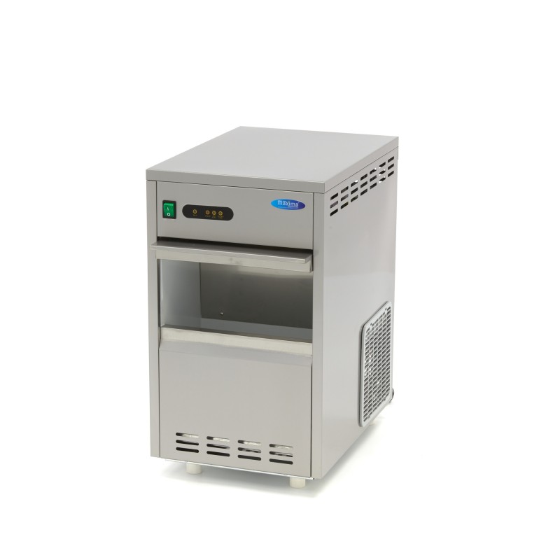 Maxima - Machine à glaçons - 30 kg/jour - Concassé/En écailles - Refroidi à l'eau