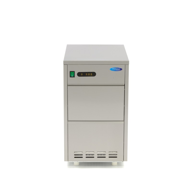 Maxima - Machine à glaçons - 30 kg/jour - Concassé/En écailles - Refroidi à l'eau