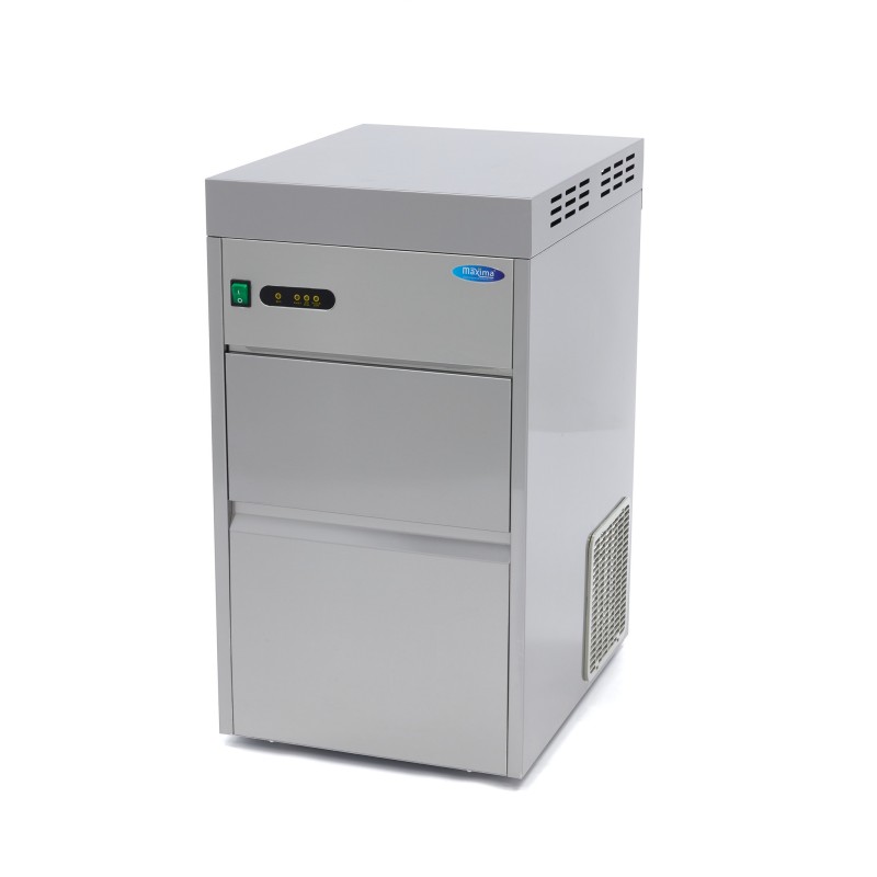 Maxima - Machine à glaçons - 50 kg/jour - Concassé/en écailles - Refroidie à l'eau