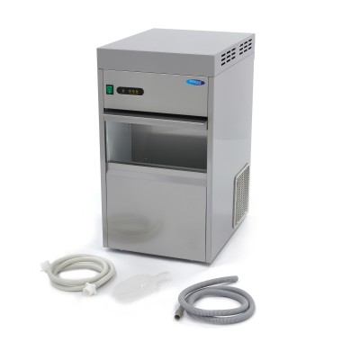 Maxima - Machine à glaçons - 50 kg/jour - Concassé/en écailles - Refroidie à l'eau