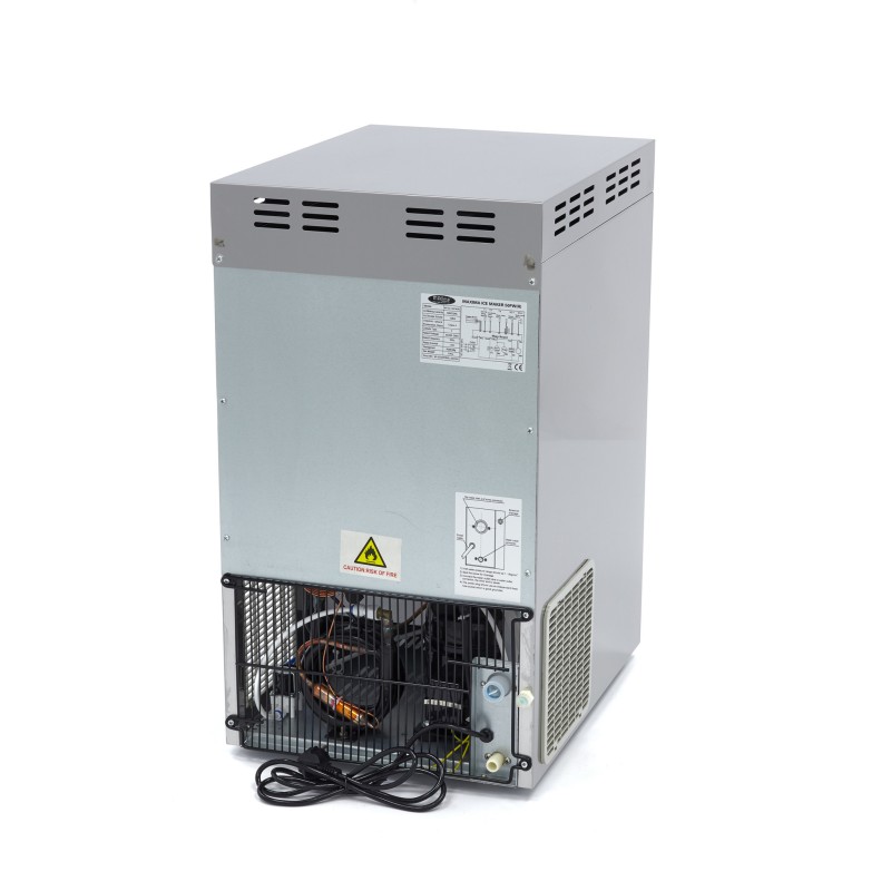 Maxima - Machine à glaçons - 50 kg/jour - Concassé/en écailles - Refroidie à l'eau