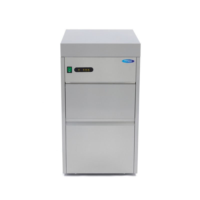 Maxima - Machine à glaçons - 50 kg/jour - Concassé/en écailles - Refroidie à l'eau