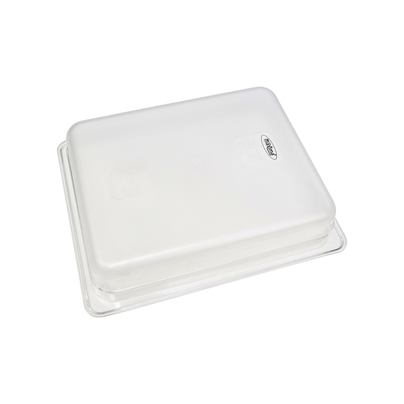 Maxima - Récipient gastronorme - 1/2 GN - 6,5cm de profondeur - Polycarbonate