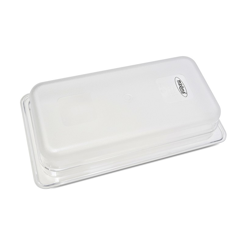 Maxima - Conteneur Gastronorme - GN 1/3 - 6,5cm de profondeur - Polycarbonate