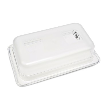 Maxima - Bac gastronorme - 1/4 GN - Profondeur de 6,5 cm - Polycarbonate