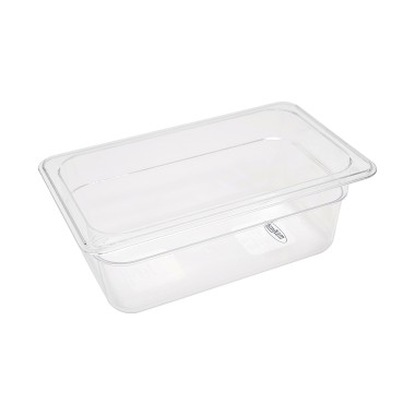 Maxima - Bac gastronorme - GN 1/4 - Profondeur de 10 cm - Polycarbonate