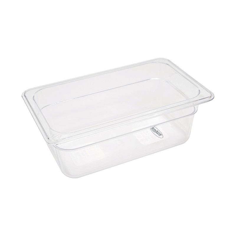 Maxima - Bac gastronorme - GN 1/4 - Profondeur de 10 cm - Polycarbonate