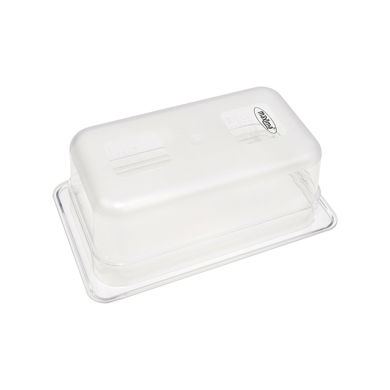 Maxima - Bac gastronorme - GN 1/4 - Profondeur de 10 cm - Polycarbonate
