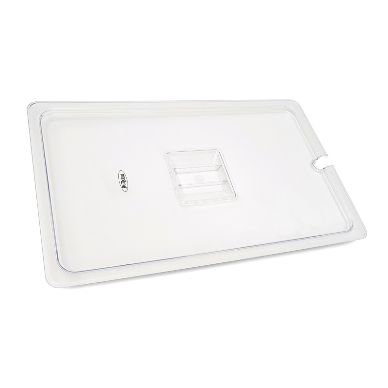 Maxima - Couvercle Gastronorm - 1/1 GN - en polycarbonate - avec enfoncement