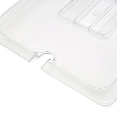 Maxima - Couvercle Gastronorm - 1/2 GN - Polycarbonate - avec enfoncement