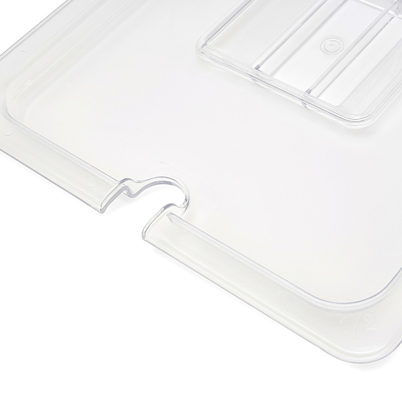 Maxima - Couvercle Gastronorm - 1/2 GN - Polycarbonate - avec enfoncement