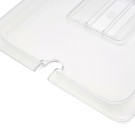 Maxima - Couvercle Gastronorm - 1/2 GN - Polycarbonate - avec enfoncement