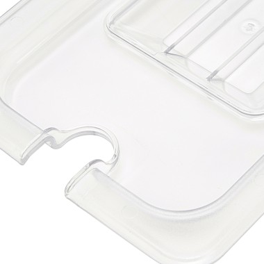 Maxima - Couvercle Gastronorm - 1/4 GN - Polycarbonate - avec enfoncement
