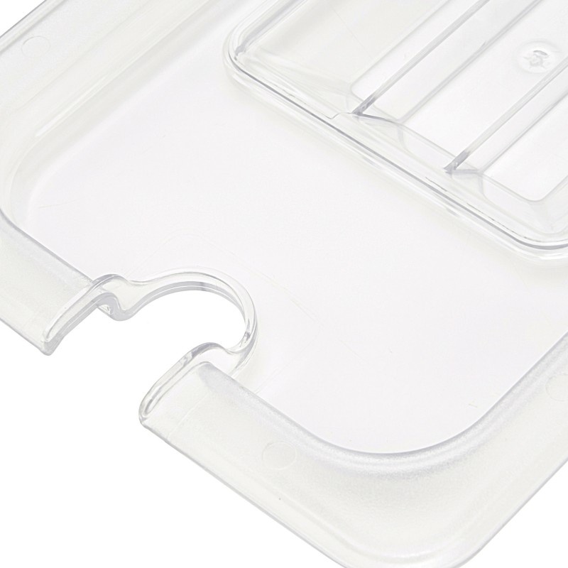 Maxima - Couvercle Gastronorm - 1/4 GN - Polycarbonate - avec enfoncement