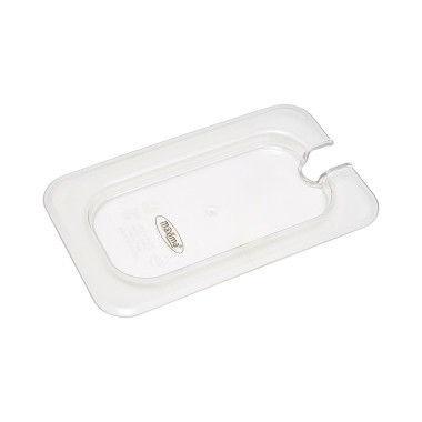 Maxima - Couvercle Gastronorm - 1/9 GN - Polycarbonate - avec enfoncement
