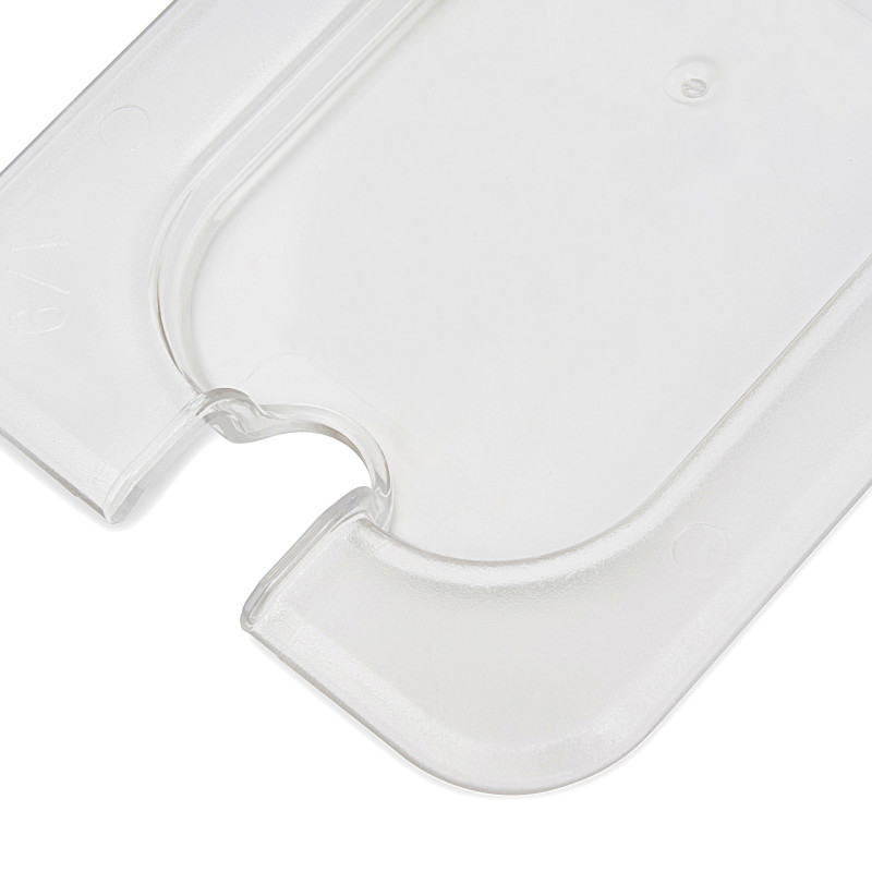 Maxima - Couvercle Gastronorm - 1/9 GN - Polycarbonate - avec enfoncement