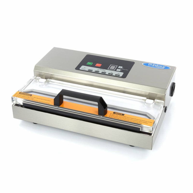 Maxima - Scelleuse sous vide - Joint de 31 cm - Couvercle transparent