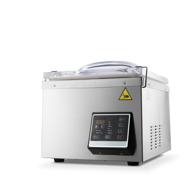 Maxima - Machine d'emballage sous vide - Joint de 29 cm - Chambre de dimensions W35 x P30 x H11 cm