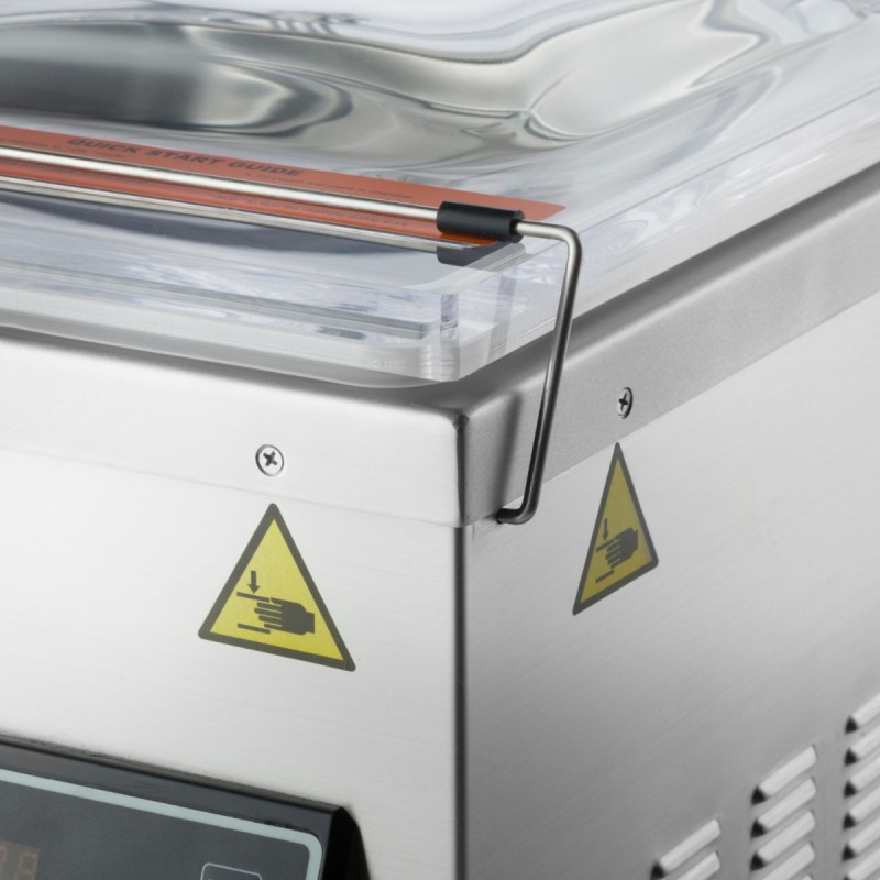 Maxima - Machine d'emballage sous vide - Joint de 29 cm - Chambre de dimensions W35 x P30 x H11 cm