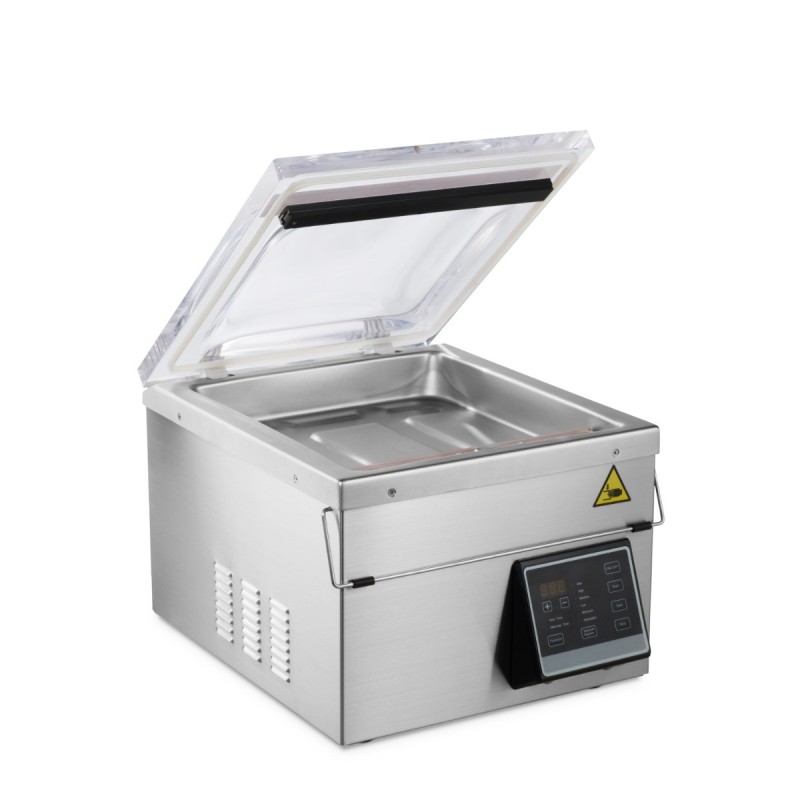 Maxima - Machine d'emballage sous vide - Joint de 29 cm - Chambre de dimensions W35 x P30 x H11 cm