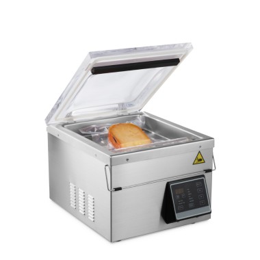 Maxima - Machine d'emballage sous vide - Joint de 29 cm - Chambre de dimensions W35 x P30 x H11 cm