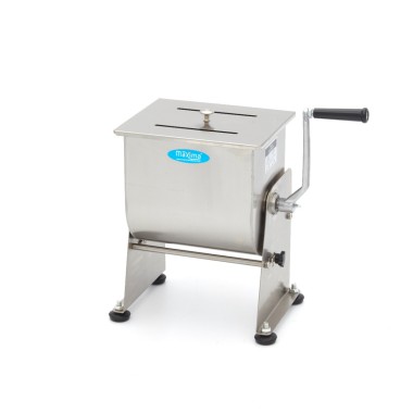 Maxima - Mélangeur de viande - 10L - 7,5 kg de viande - Bol basculant - Manuel