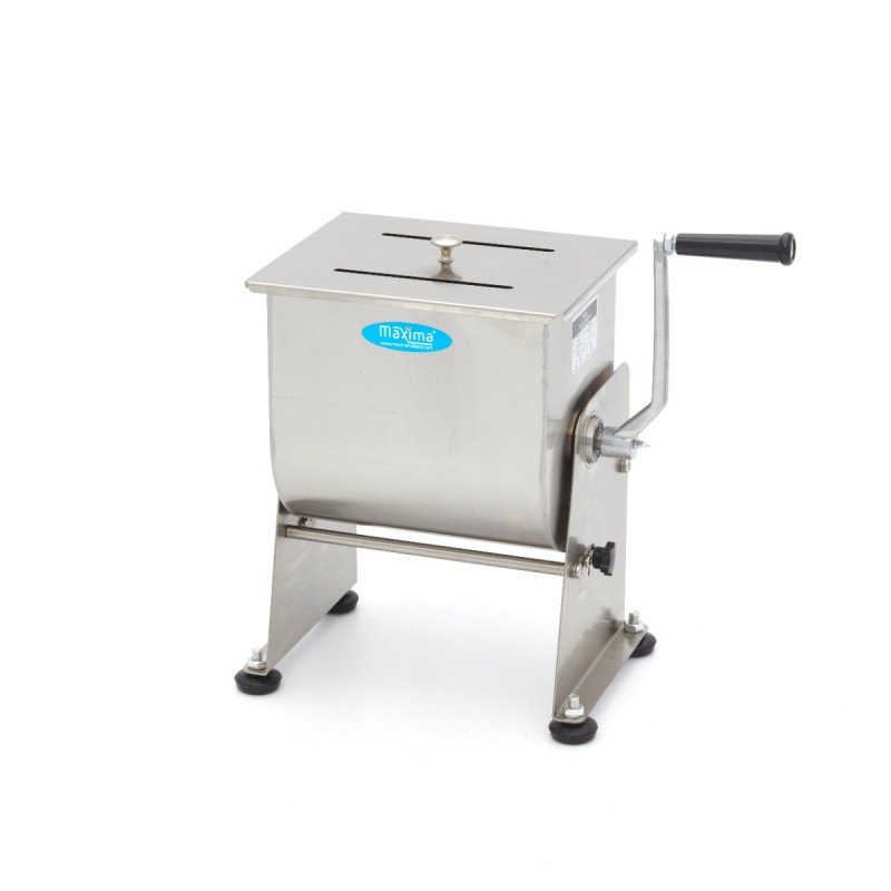 Maxima - Mélangeur de viande - 10L - 7,5 kg de viande - Bol basculant - Manuel