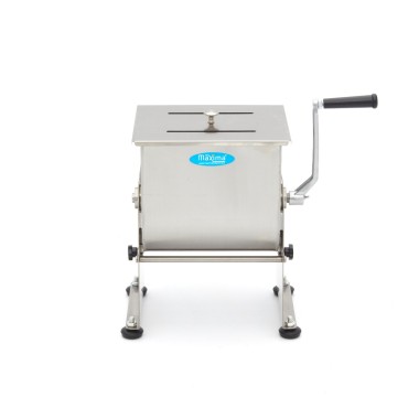 Maxima - Mélangeur de viande - 10L - 7,5 kg de viande - Bol basculant - Manuel