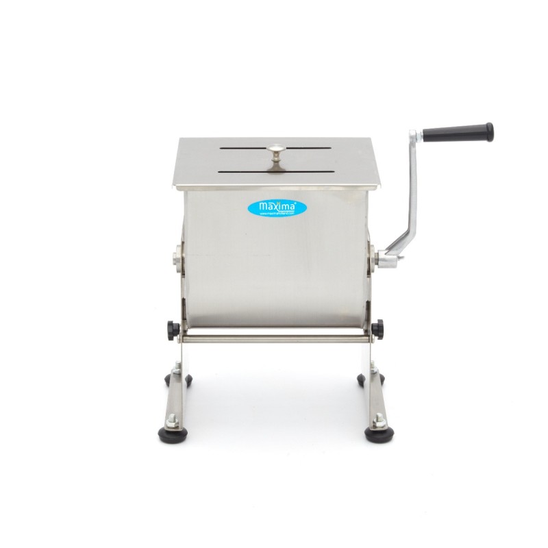 Maxima - Mélangeur de viande - 10L - 7,5 kg de viande - Bol basculant - Manuel