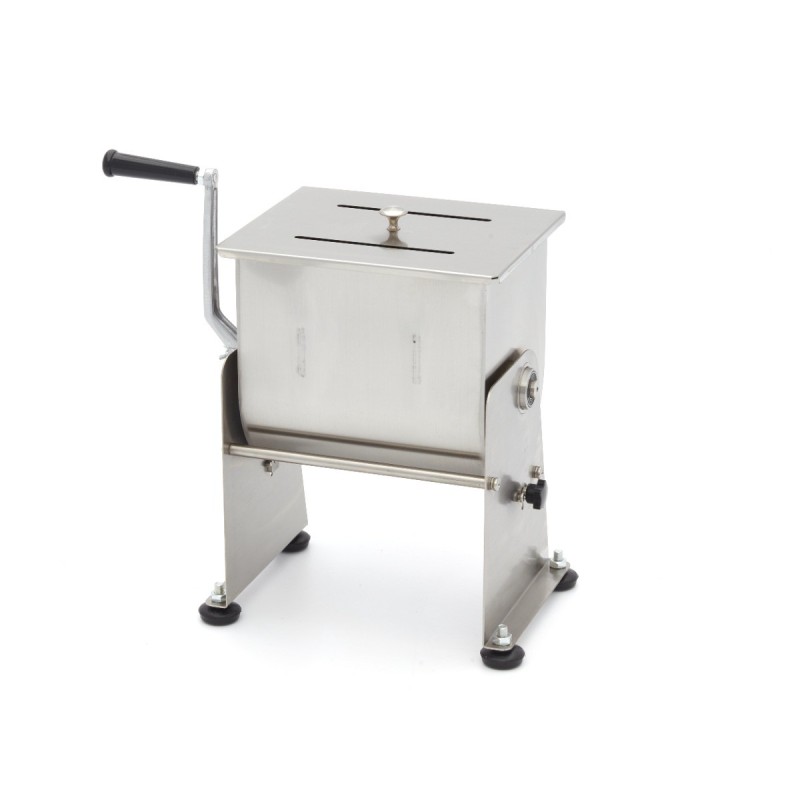 Maxima - Mélangeur de viande - 10L - 7,5 kg de viande - Bol basculant - Manuel
