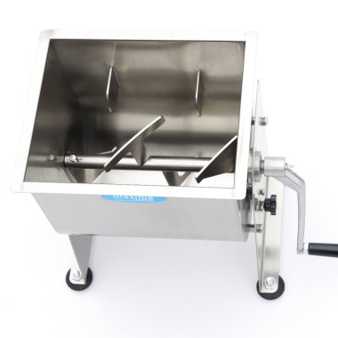 Maxima - Mélangeur de viande - 10L - 7,5 kg de viande - Bol basculant - Manuel