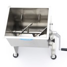 Maxima - Mélangeur de viande - 10L - 7,5 kg de viande - Bol basculant - Manuel