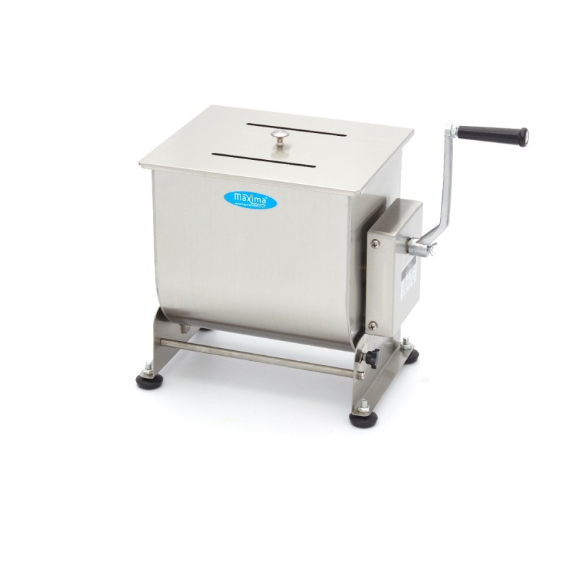 Maxima - Mélangeur à viande - 20L - 16kg de viande - Bol basculant - Manuel