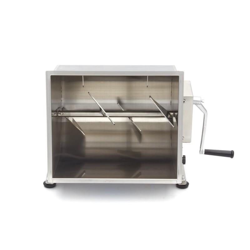 Maxima - Mélangeur de viande - 40L - 35kg de viande - Bol basculant - Manuel