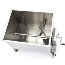 Maxima - Mélangeur de viande - 60L - 55kg de viande - Bol basculant - Manuel