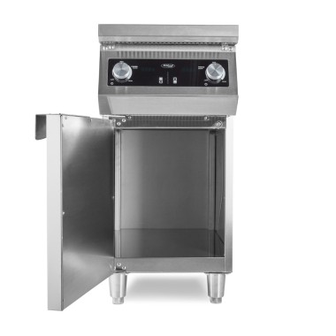 Maxima - Cuisinière - 2 brûleurs - Induction - Profondeur de 70 cm - avec support