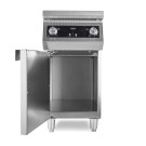 Maxima - Cuisinière - 2 brûleurs - Induction - Profondeur de 70 cm - avec support