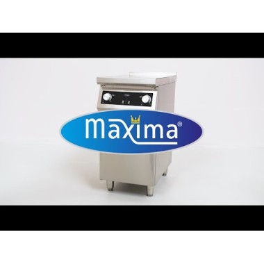 Maxima - Cuisinière - 2 brûleurs - Induction - Profondeur de 70 cm - avec support