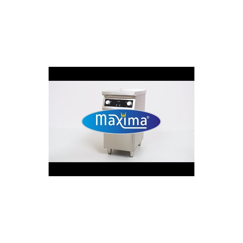 Maxima - Cuisinière - 2 brûleurs - Induction - Profondeur de 70 cm - avec support