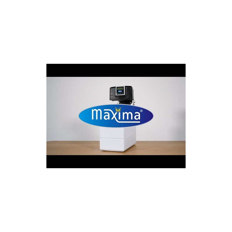 Maxima - Adoucisseur d'eau automatique - Détartreur - Résine 5L - Affichage numérique