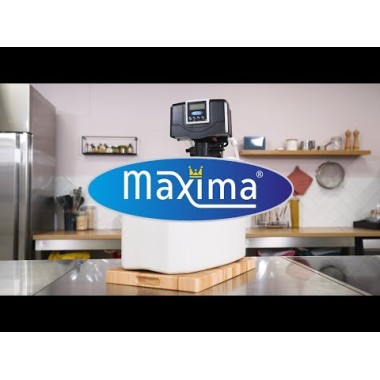 Maxima - Adoucisseur d'eau automatique - Détartreur - Résine de 8L - Affichage numérique
