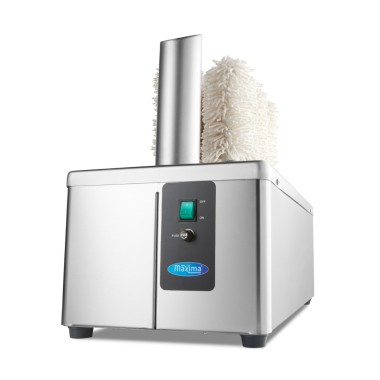 Maxima - Polisseur de verres - 8 brosses - 600 verres/heure