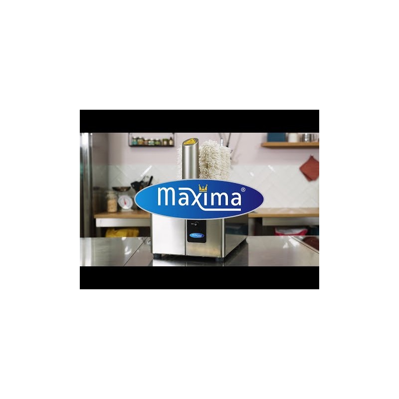 Maxima - Polisseur de verres - 8 brosses - 600 verres/heure
