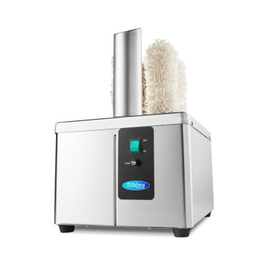 Maxima - Polisseur de verre - 5 brosses - 300 verres/heure