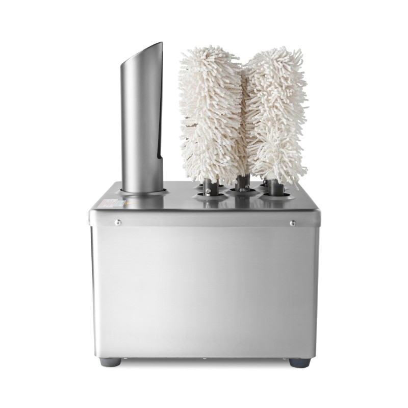 Maxima - Polisseur de verre - 5 brosses - 300 verres/heure