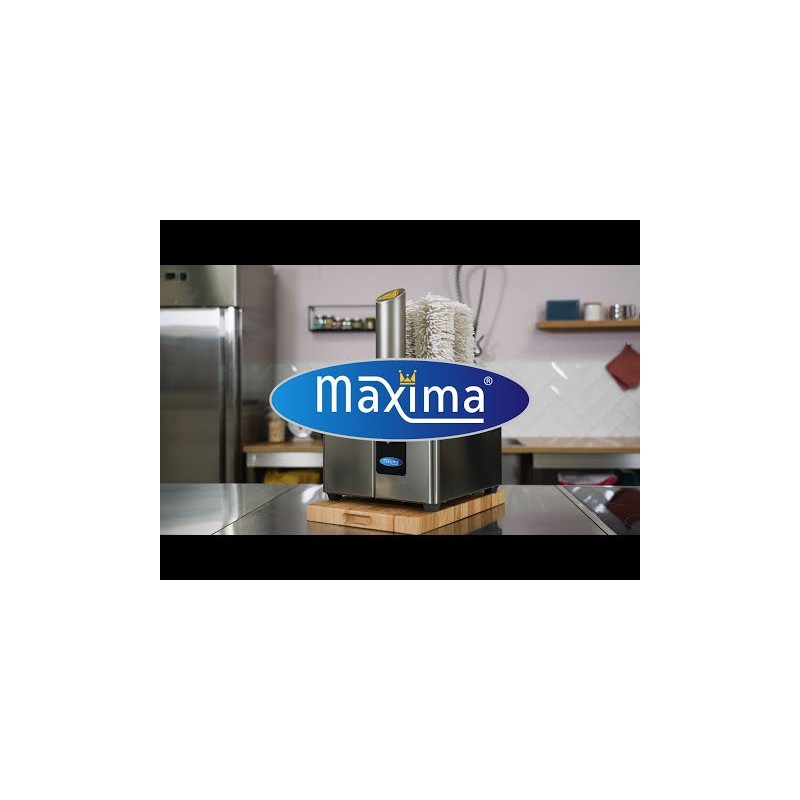 Maxima - Polisseur de verre - 5 brosses - 300 verres/heure