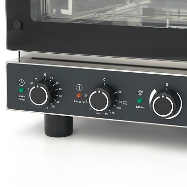 Maxima - Four à vapeur combiné - Convient pour 4 plateaux GN 2/3 - Analogique